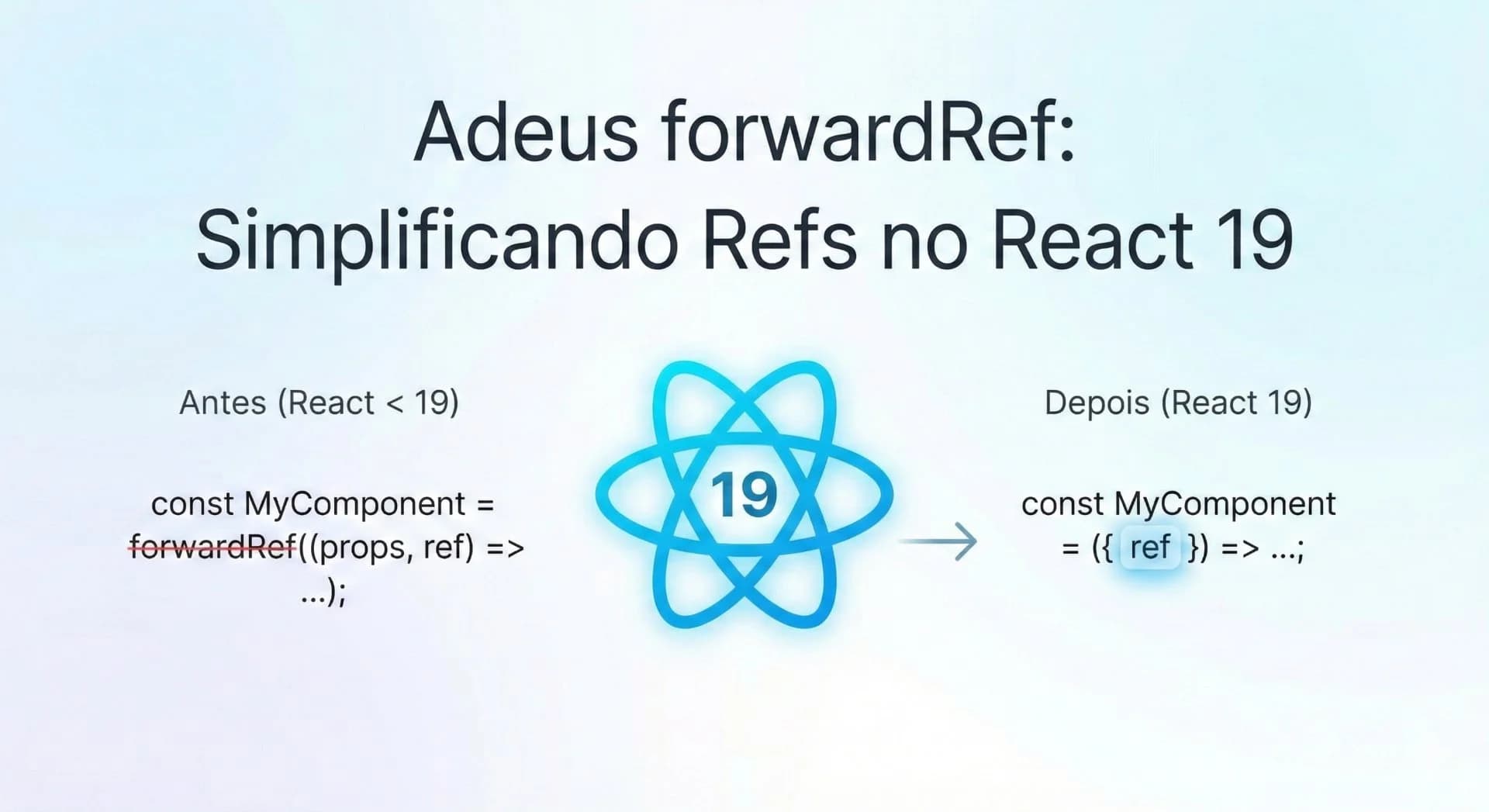 Goodbye forwardRef: Simplifying Refs in React 19